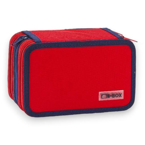 Picture of BALMAR 3 ZIP PENCIL CASE (FILLED)
